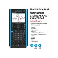 Calculadora Gráfica Texas Instruments TI-Nspire CX II CAS