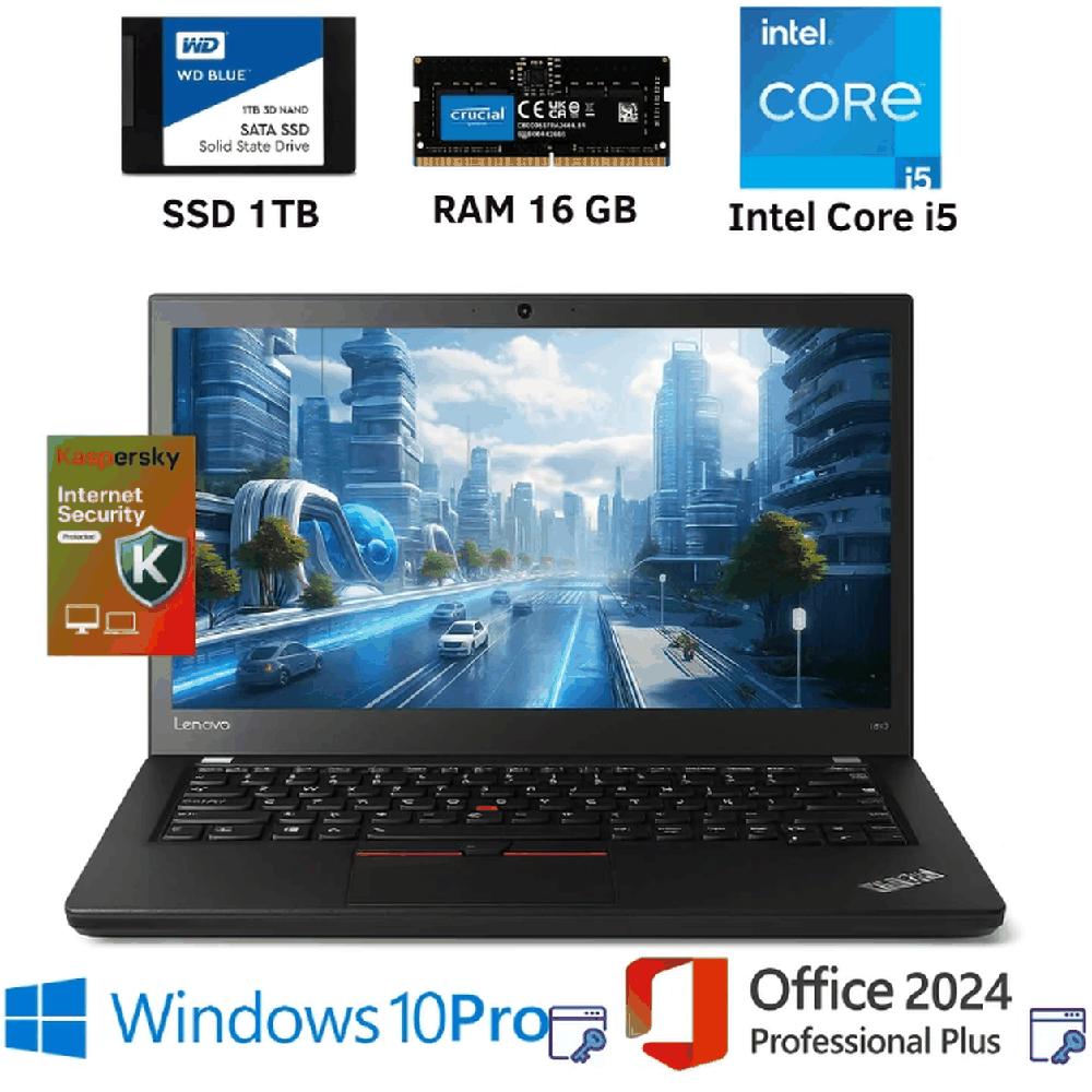 Laptop Thinkpad L440 CoreI5 16GB Ram 1TB SDD office2024PP Windows10Pro Kaspersky