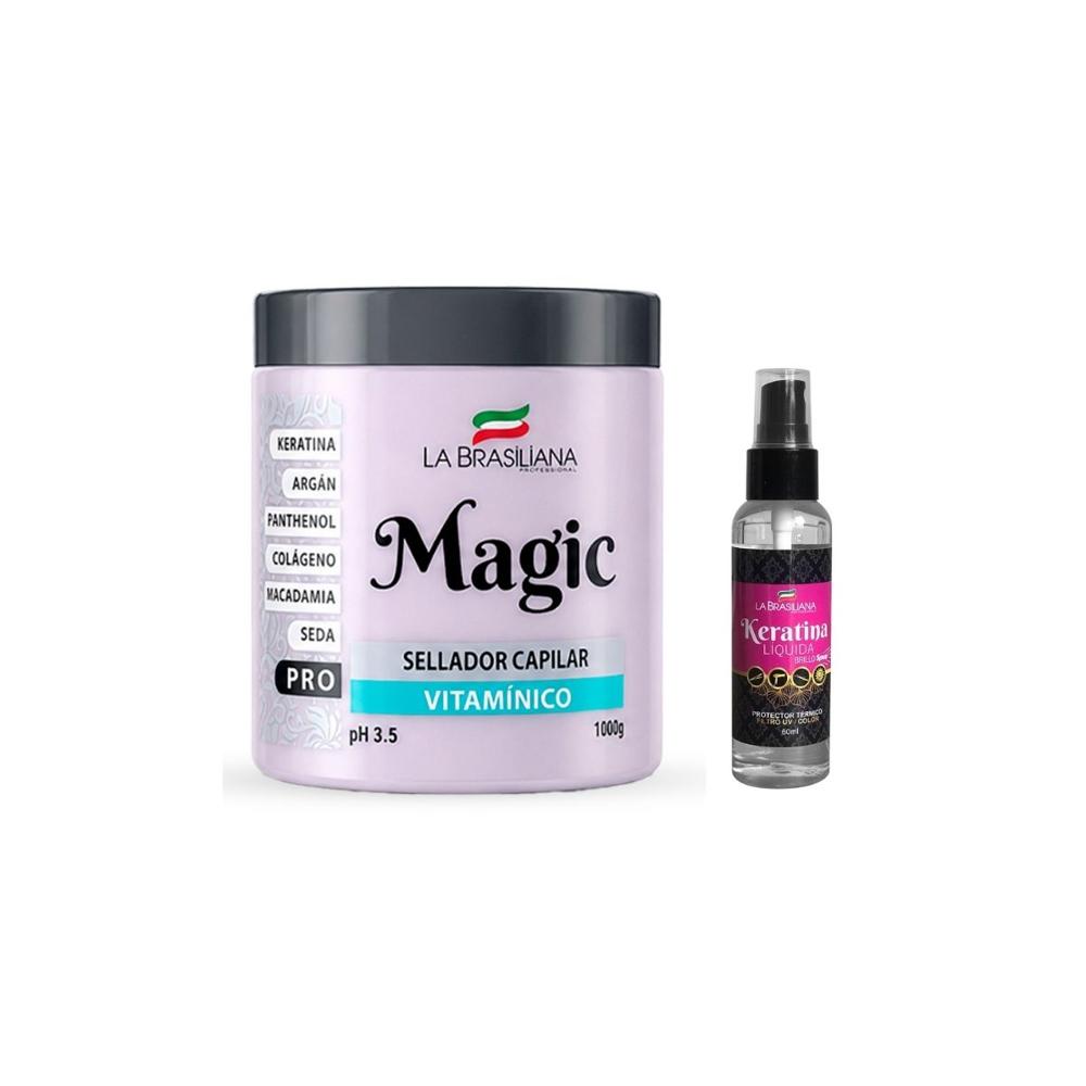 Combo Sellador Magic Pro 1Kg Con Protector Térmico