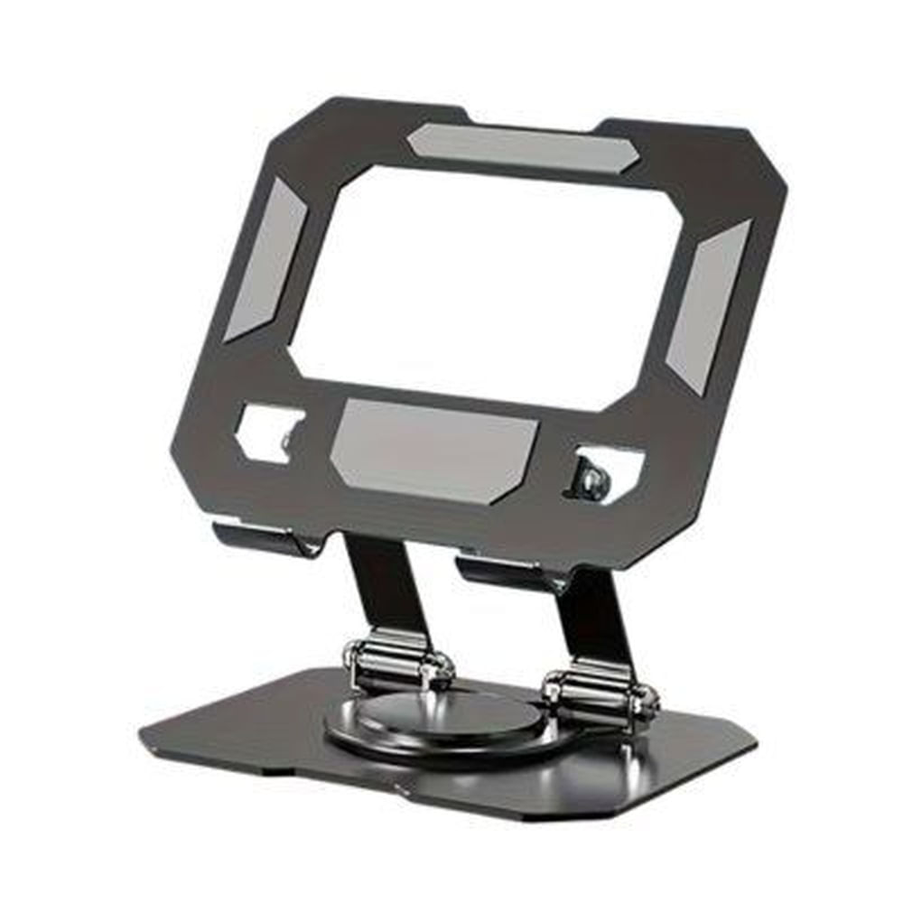 Soporte de Tablet material Aluminio, giro 360 Gris Oscuro