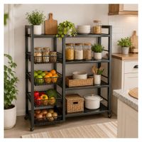 ORGANIZADOR MULTIFUNCIÓN GRANDE 4 NIVELES COLOR NEGRO