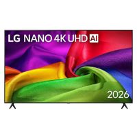 Televisor LG  55 NANO UHD 4K ThinQ AI 55NU800BPSB 2026