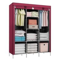 Ropero Organizador Armario Closet Armable 3 Cuerpos