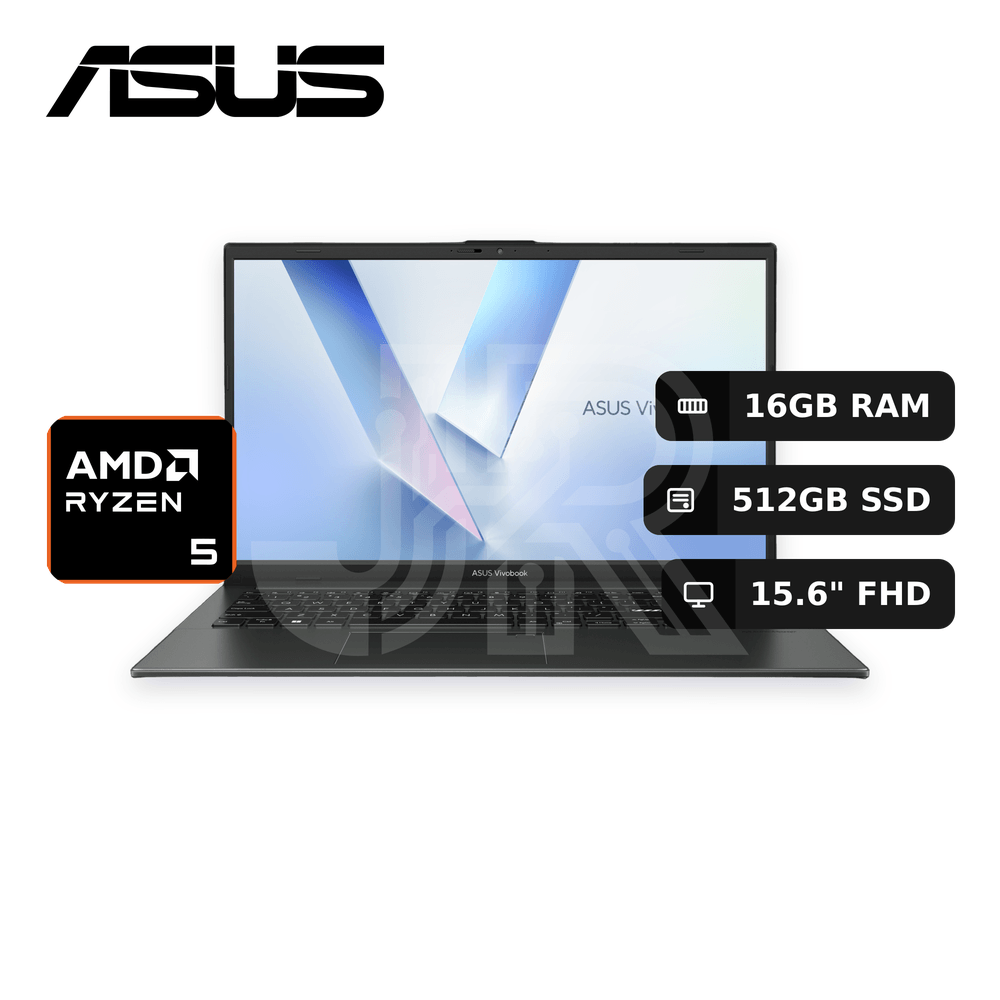 Laptop ASUS Vivobook GO 15 E1504FA-BQ2937 Ryzen 5-40 16GB 512GB SSD 15.6" FHD