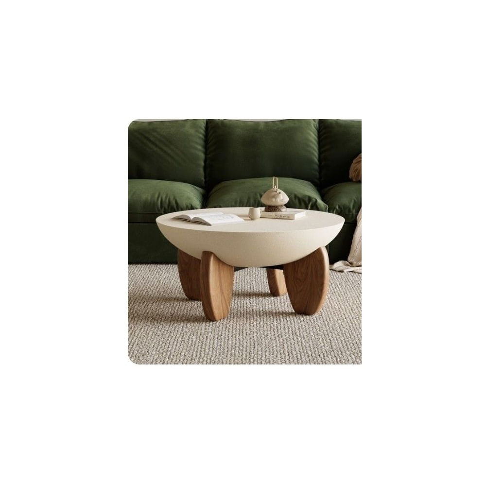 MESA DE CENTRO ADISSON MARFIL Beige