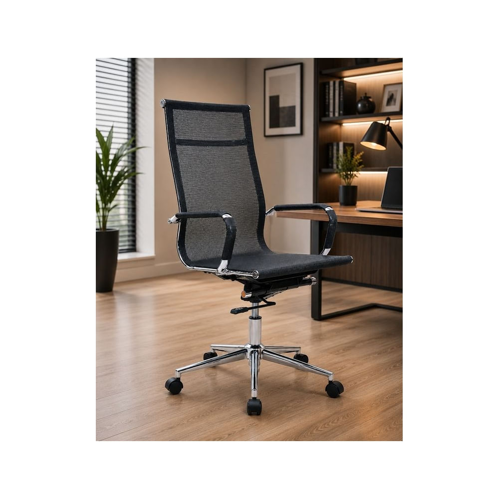 SILLA EJECUTIVA NELVOT Negro