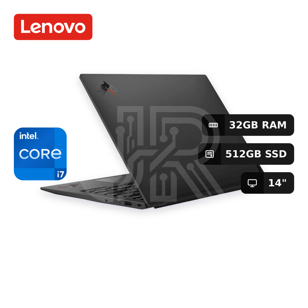 REACONDICIONADO Laptop Lenovo ThinkPad X1 Carbon 11th Gen Core I7-1355U 32GB 512GB SSD 14"