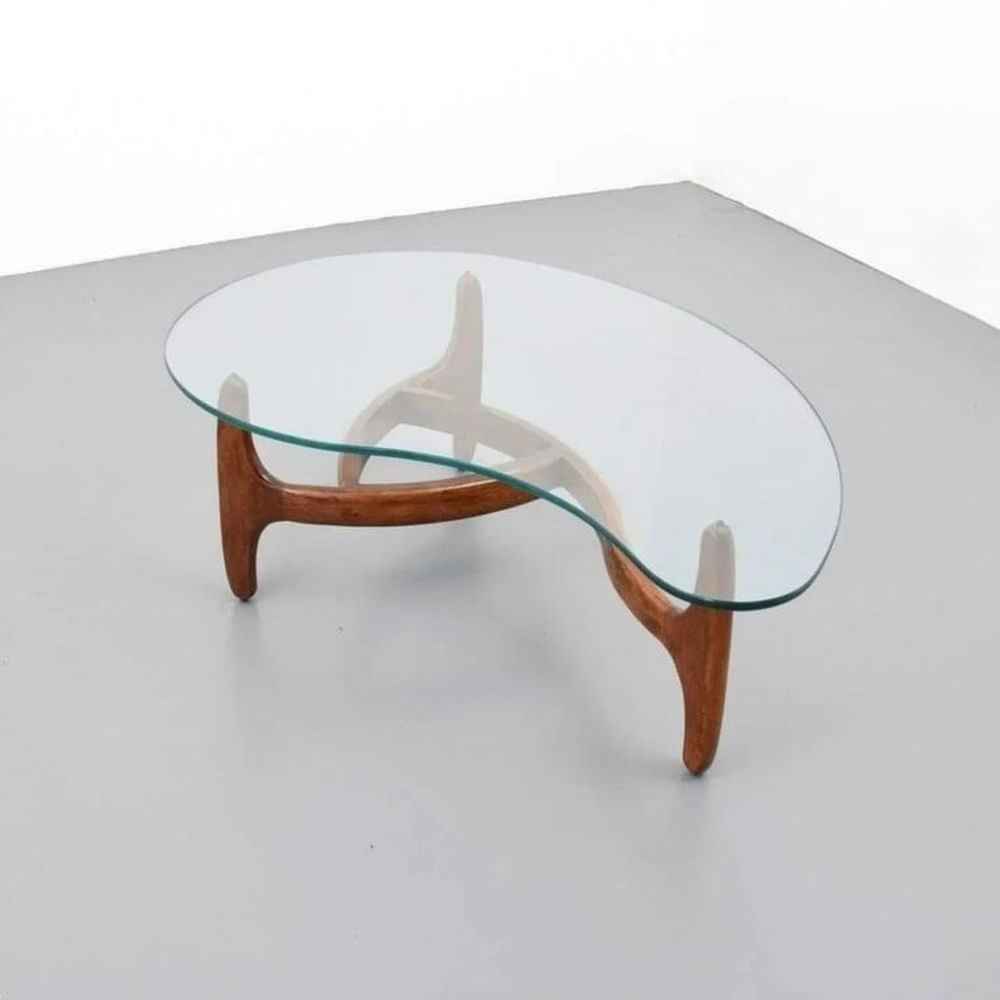 MESA DE CENTRO AVA VIDRIO Multicolor
