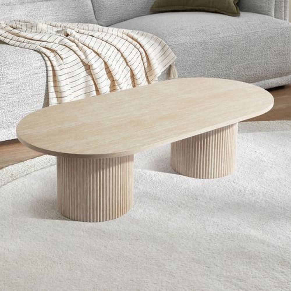 MESA DE CENTRO ADELAIDA BEIGE CLARO Beige
