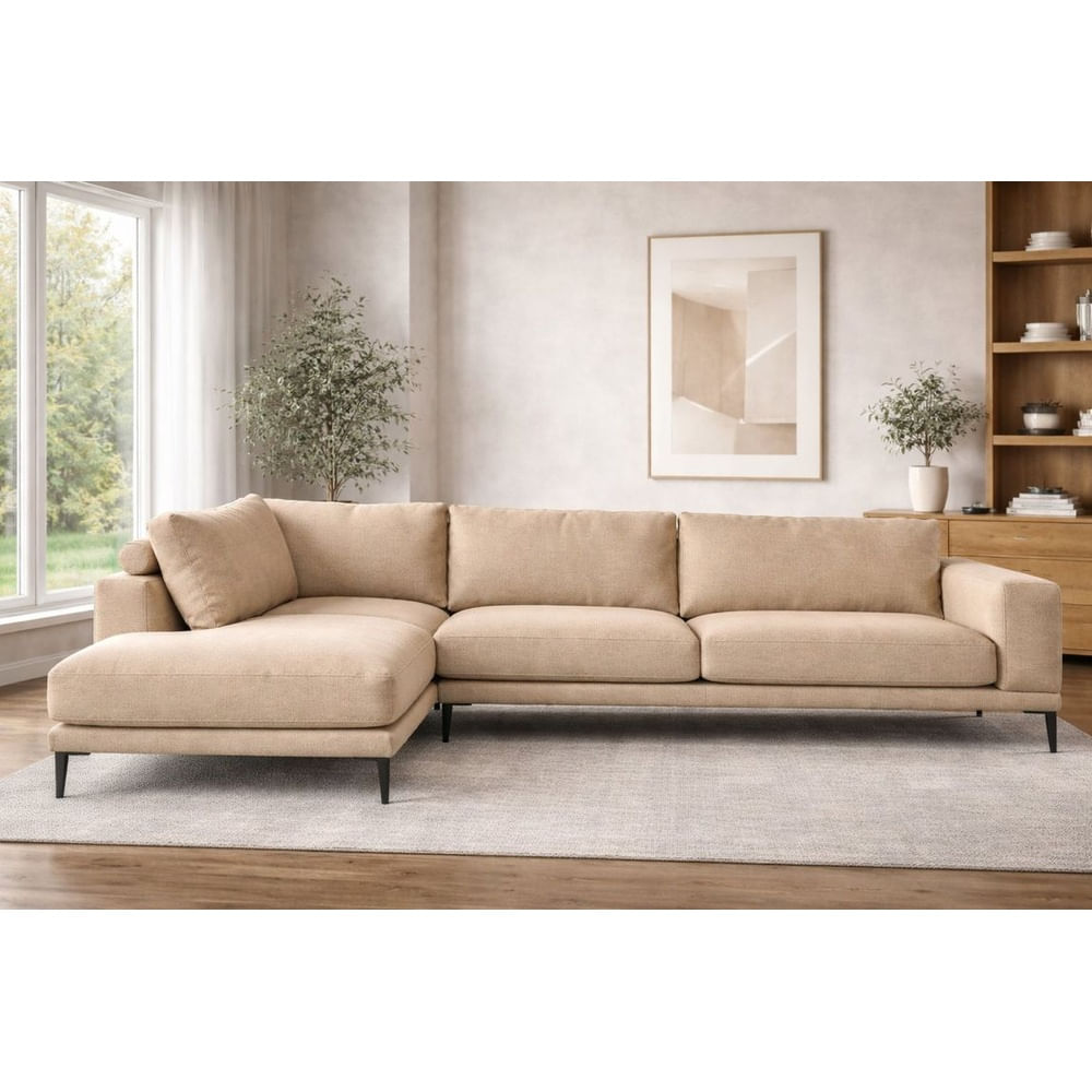 SALA SECCIONAL VALERIA BEIGE Beige