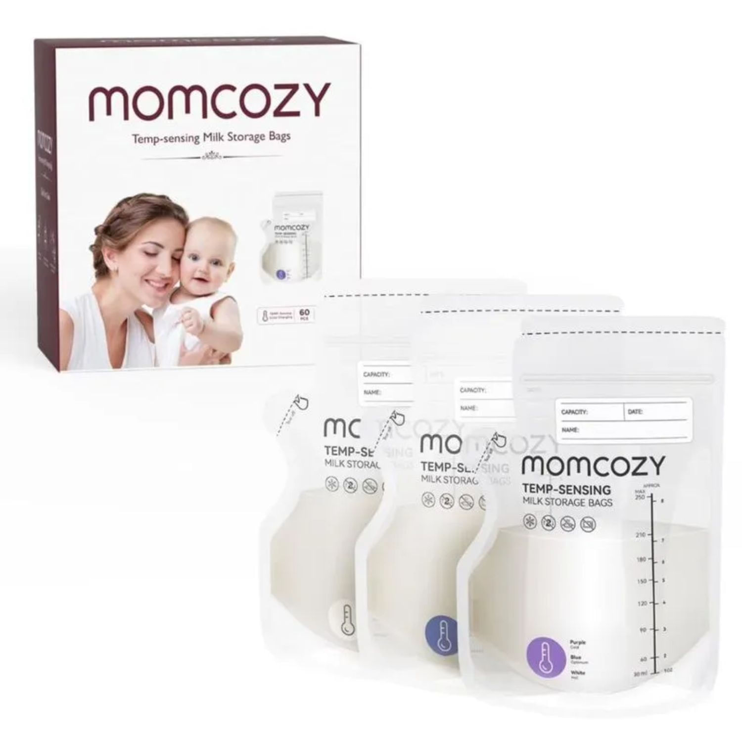 Bolsas De Almacenamiento X 60 Und 8 Oz - Momcozy