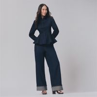 Jean Mujer Belt Malabar Baggy