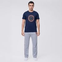 Pijama Hombre Polo Manga Corta + Pantalón Marvel Hypnotic