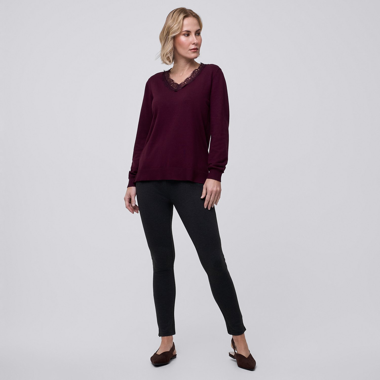 Legging Mujer New Control Zafin Charcoal M