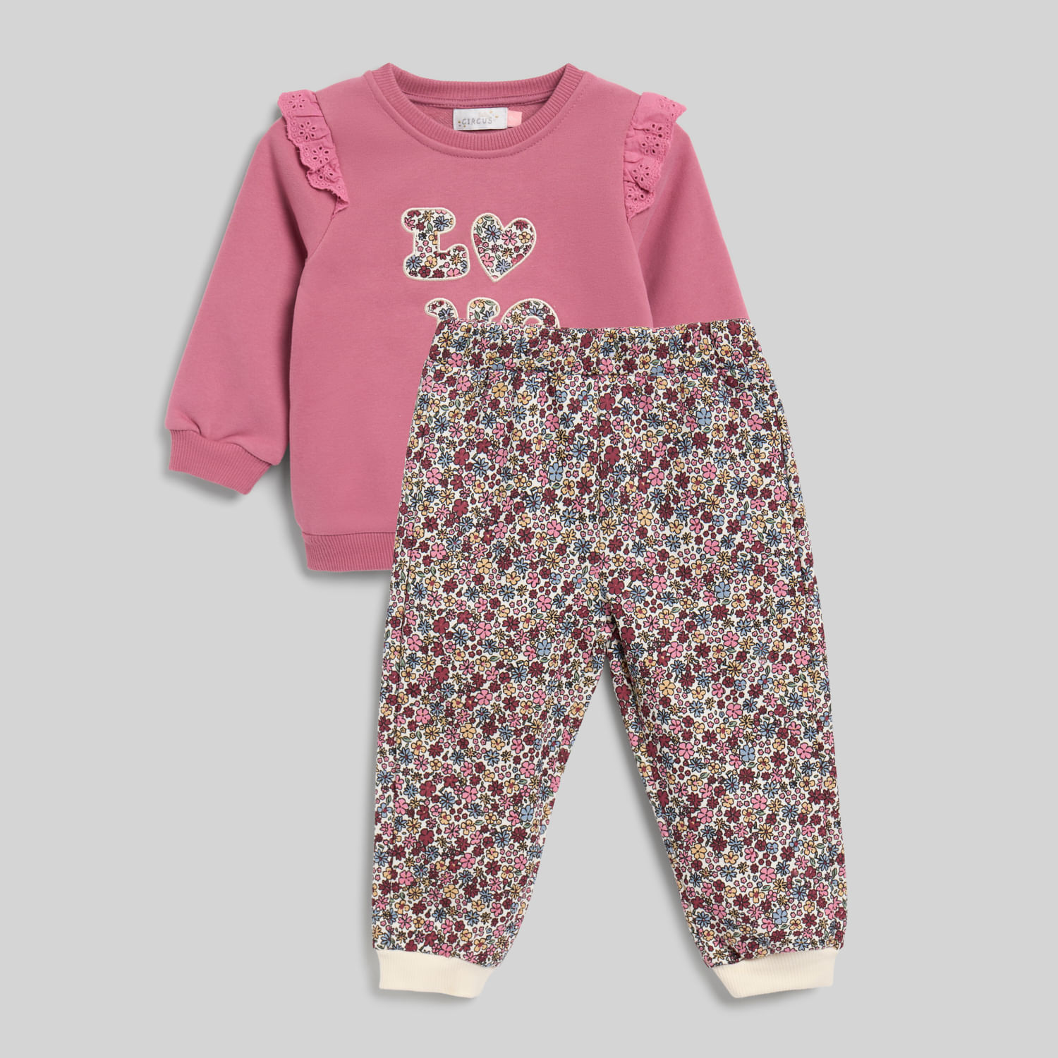 Buzo Para Bebé Niña Country Baby Circus Rosado Talla 36M