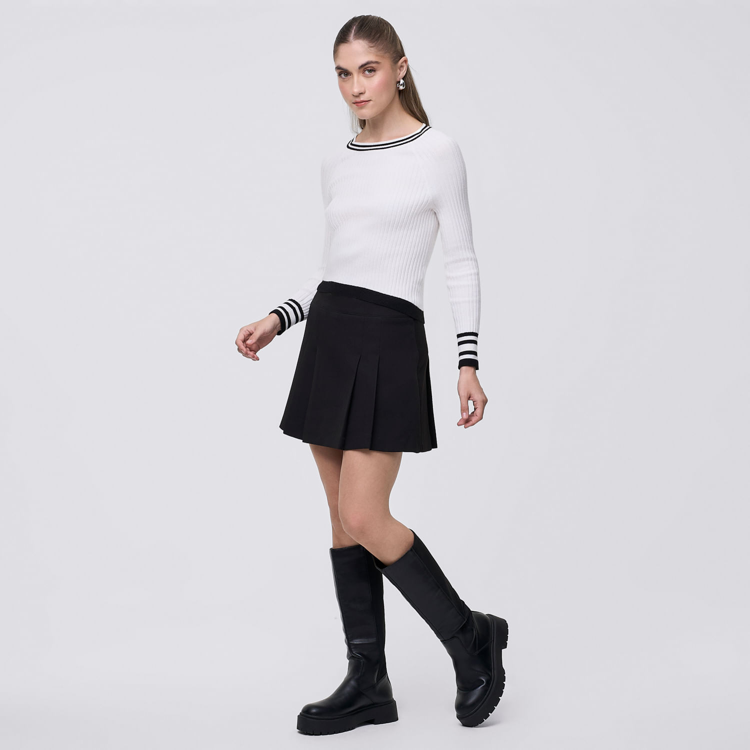 Falda Mujer Hypnotic Corto Negro L