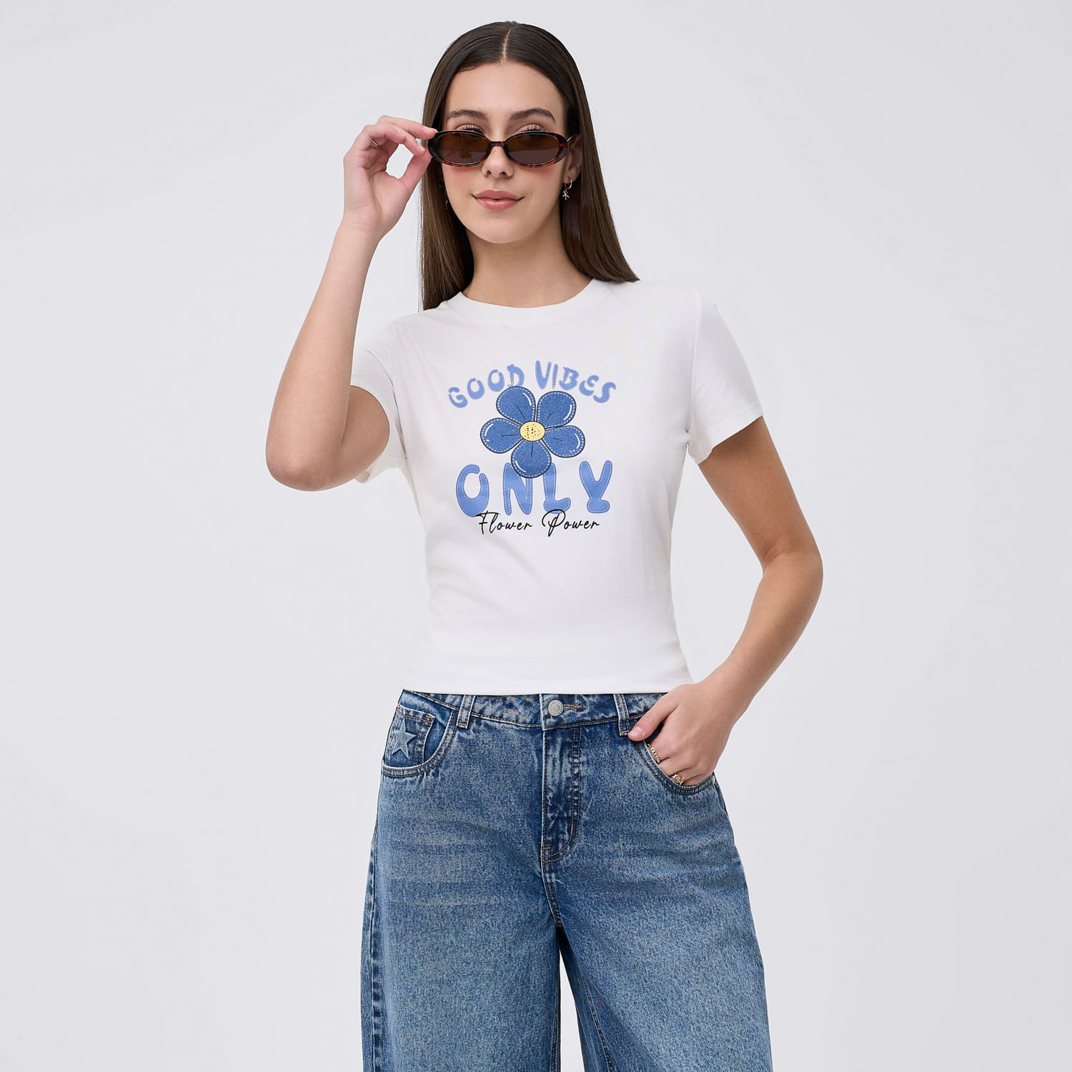 Polo Mujer Aerie 5 Amc Blanco L