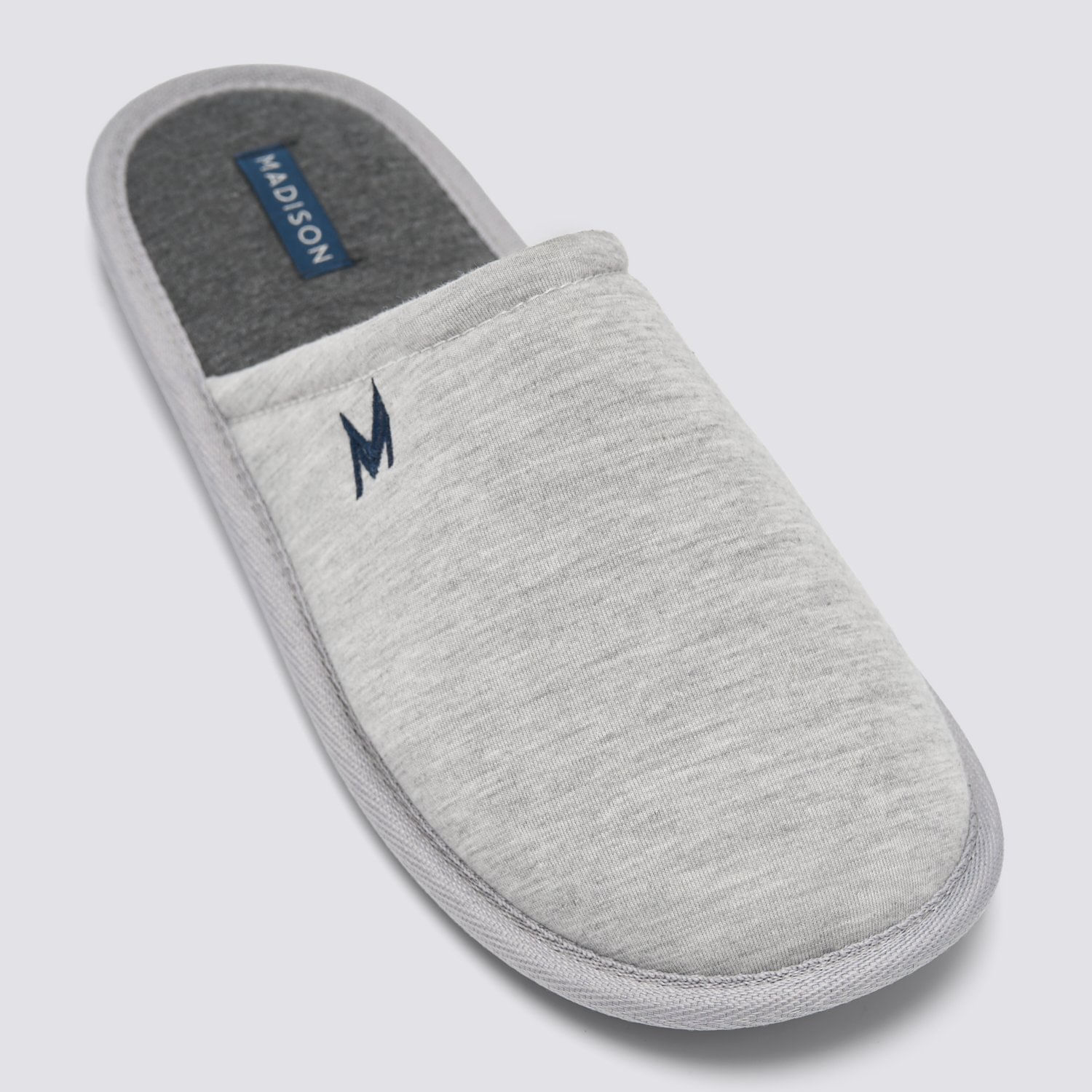 Pantufla Hombre Basica Madison Gris Talla L/XL