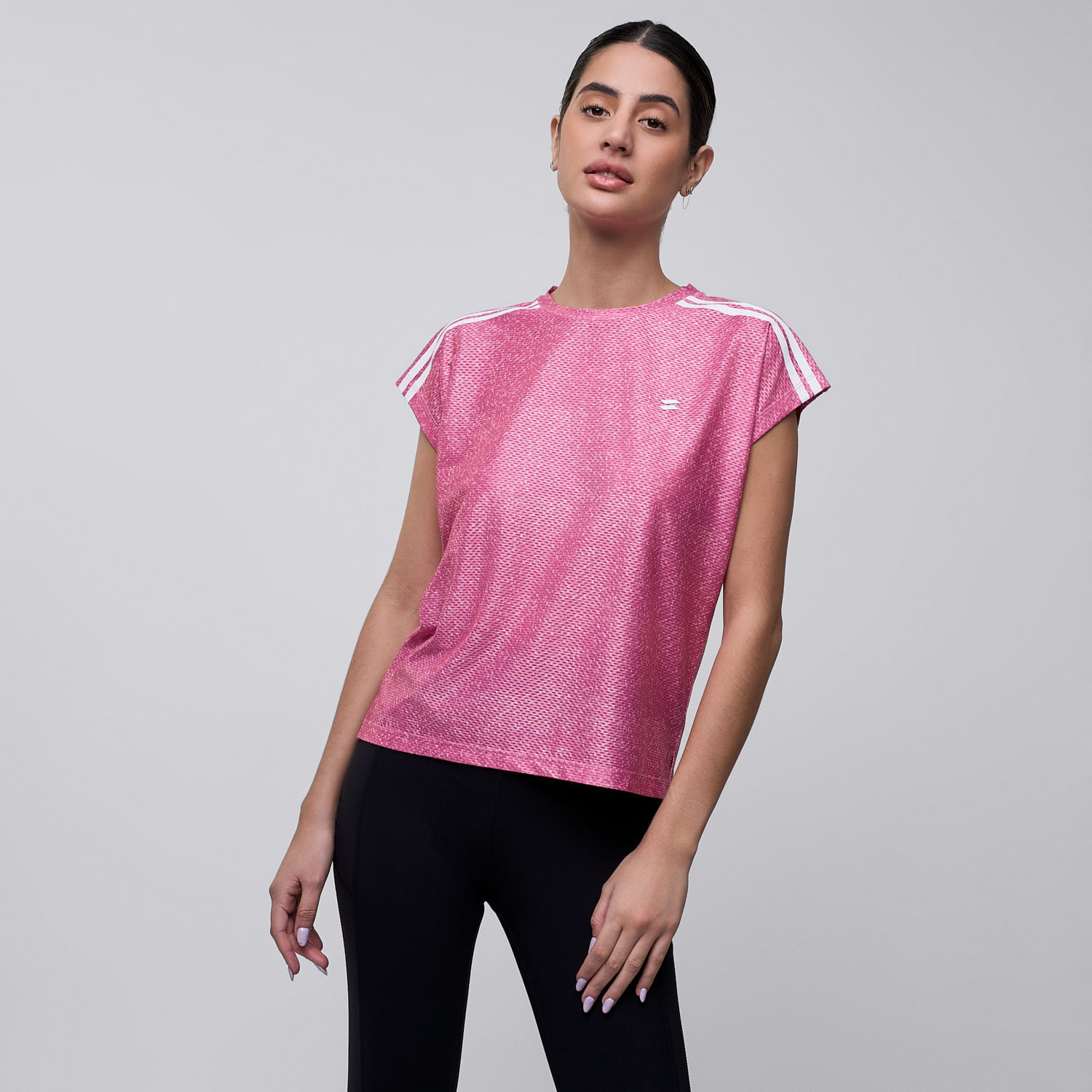 Polo Deportivo Mujer Podium Rain Fresa S