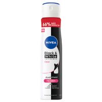 Desodorante para Mujer en Spray NIVEA Black & White Clear Frasco 250ml