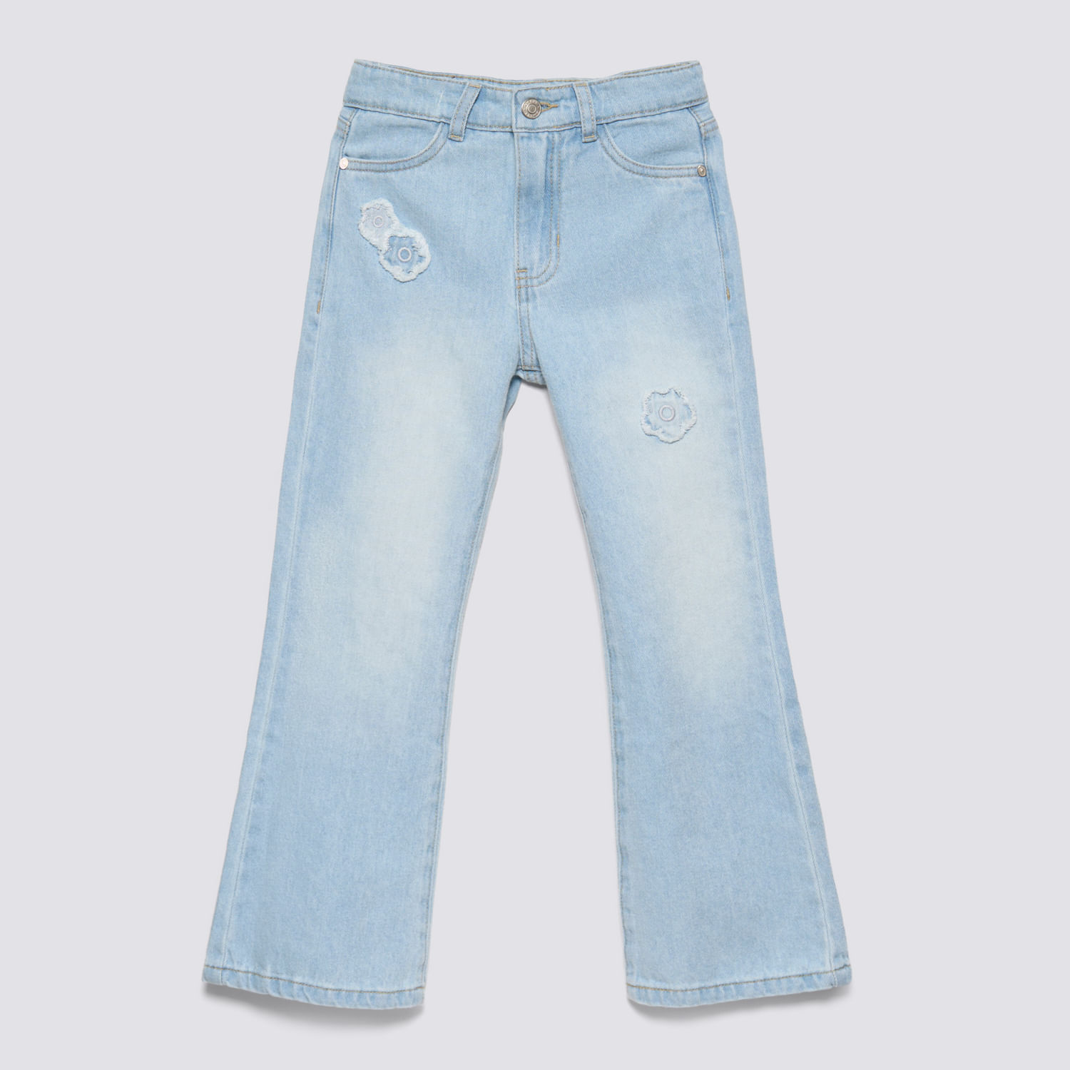 Jean Niña Parches Circus Celeste Talla 10
