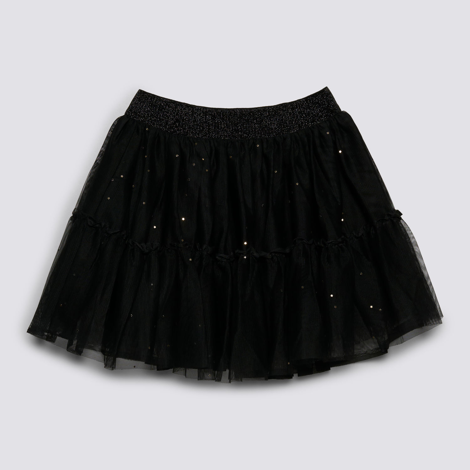 Falda Niña Tutu Print Circus Negro Talla 12