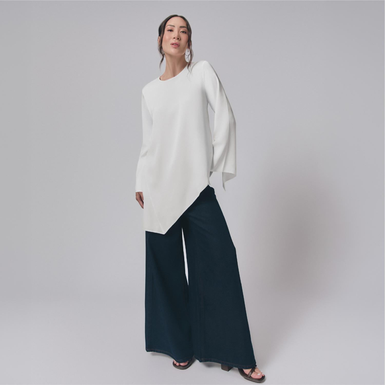 Jean Mujer Wide Malabar Azul Marino 28