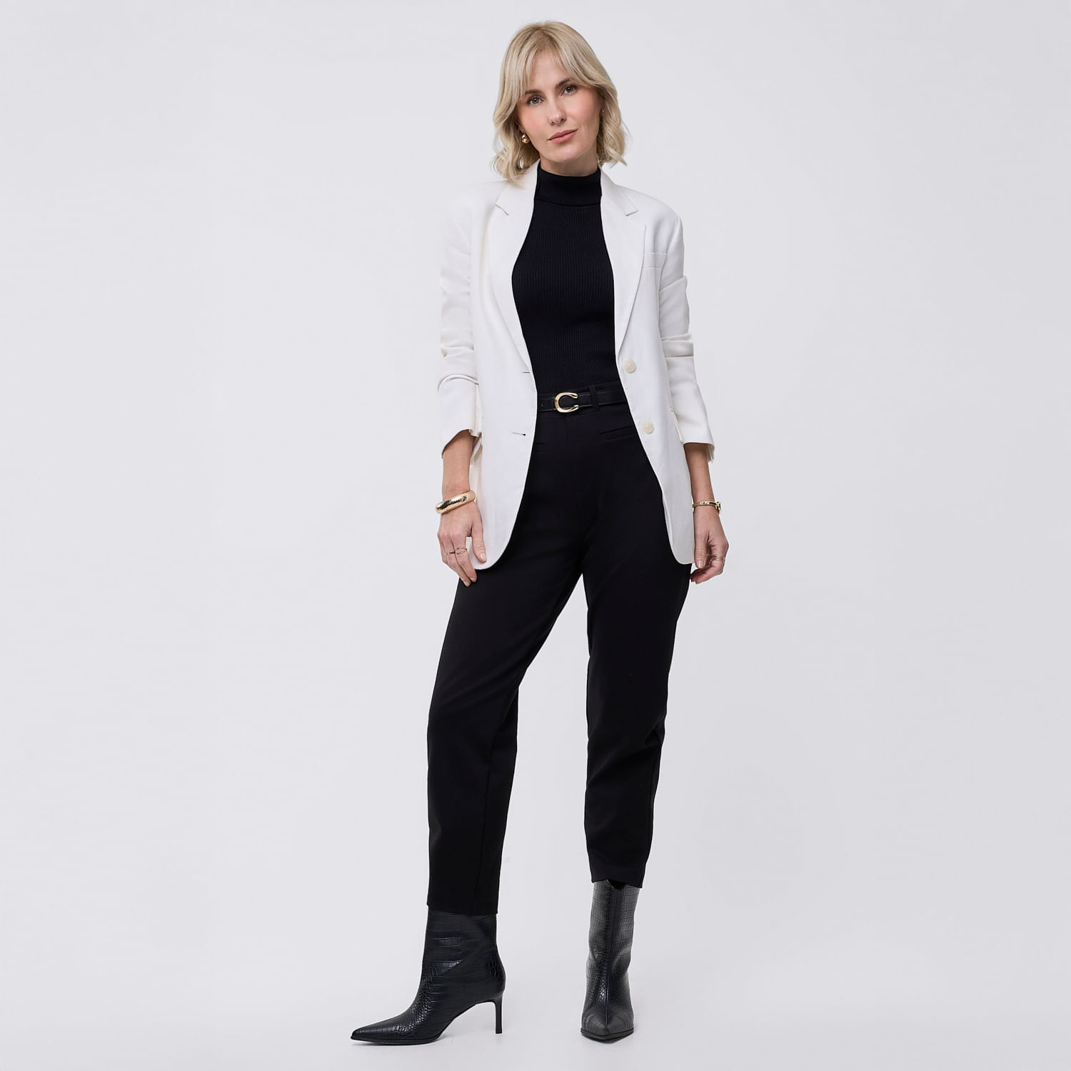 Pantalón Mujer Soft Zafin Negro 34