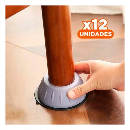 Pack12 Soporte Antideslizante con Funcion Antivibratoria en Cuatro Unidades Y Regalo Sticker