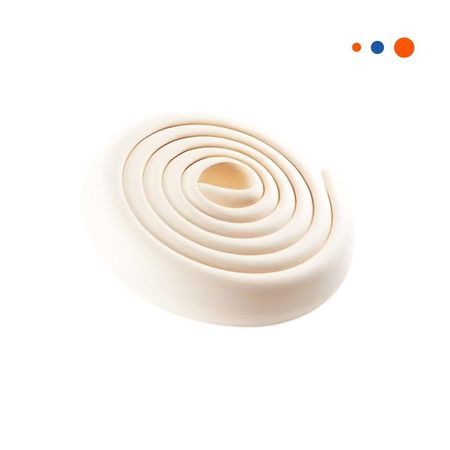 Protector Esquinero de Espuma Flexible para Bordes de Muebles y Mesas Crema Y Regalo Sticker