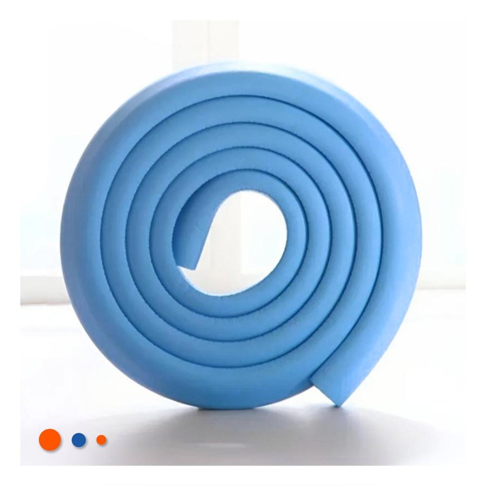 Protector Esquinero de Espuma para Bordes de Mesa y Muebles Hogar Azul