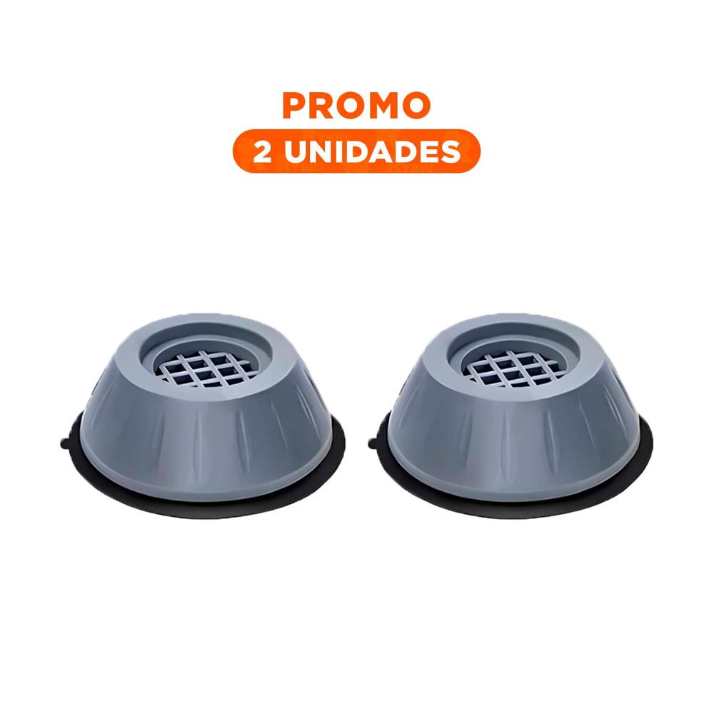 Pack2 Protector de Base Antivibratorio y Antideslizante en Cuatro Unidades Y Regalo Sticker