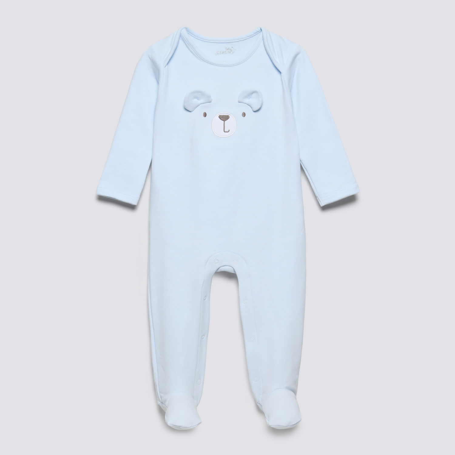 Pijama Recién Nacido Onsie Baby Circus Celeste Talla 6M