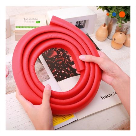 Protector Esquinero de Espuma Resistente para Bordes de Muebles en Hogar Rojo Y Notas