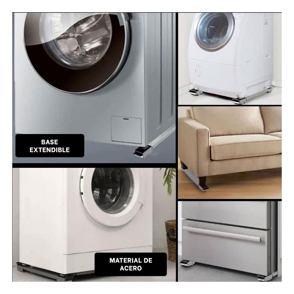 Estructura Extendible con Ruedas para Muebles de Casa con Ajuste Funcional Y Ligas Regalo