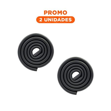 Pack2 Esquinero Protector de Espuma Flexible para Bordes de Mesa Negro Y Regalo Sticker