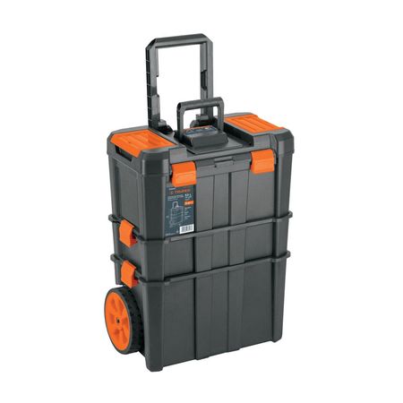 Caja para herramienta 19x25 con ruedas 3 en 1 desmontable 100872