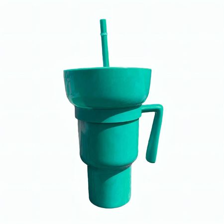 Vaso 2 en 1 con Cuerpo de ABS Color Verde Pensado para Reuniones y Hogar YRegalo Sticker