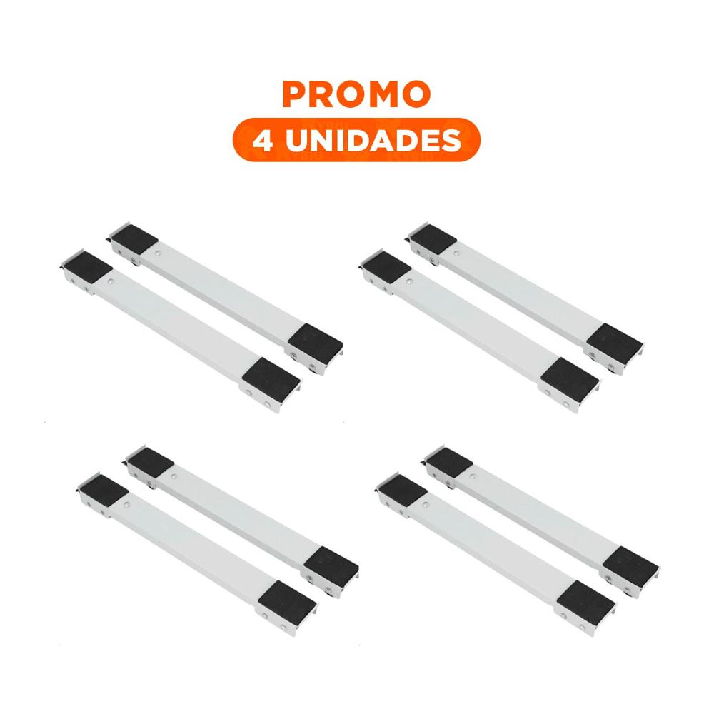 Pack4 Estructura Deslizante con Ruedas para Muebles de Casa con Estabilidad Firme
