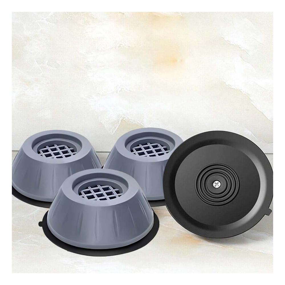 Base Antivibratoria y Antideslizante en Set de Cuatro Piezas para Uso Domestico Y Papel Regalo
