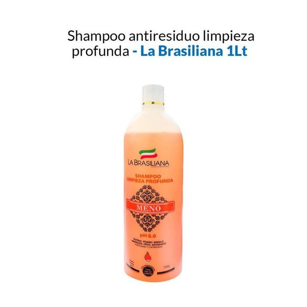 Shampoo antiresiduo limpieza profunda - La Brasiliana 1Lt