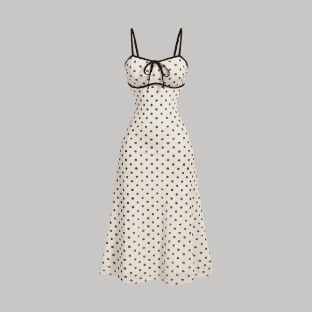 Vestido polka dot mujer - VALERIA Vestido polka dot mujer XS - VALERIA