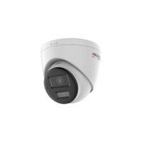 CÁMARA TURRET HIKVISION 2MP COLORVU SMART HYBRID LIGHT AUDIO 2 VÍAS Y SIRENA HK-DS2CE72DF0T-LPXTS