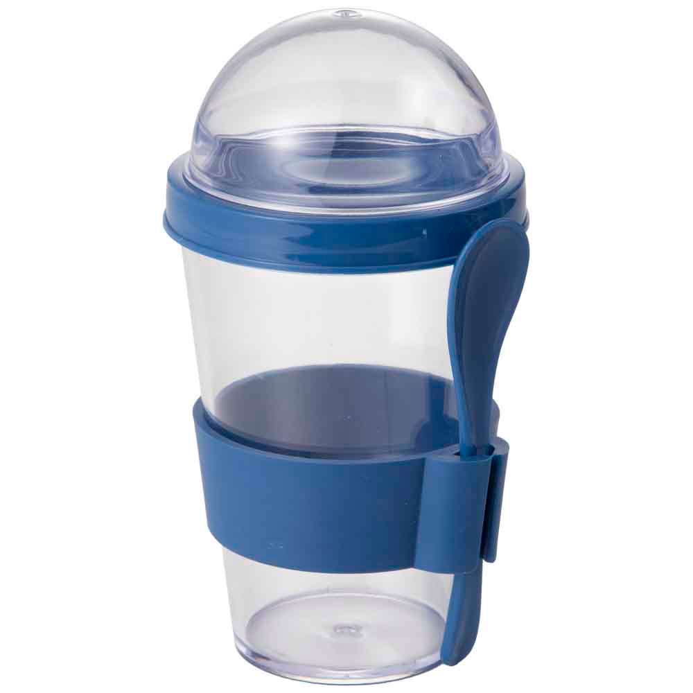 Porta Yogurt C/Cuchara DECO HOME Surtido