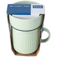 Set DECO HOME Taza + Mug