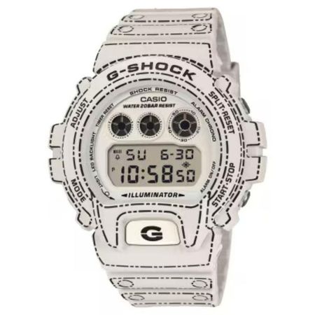 Reloj G-Shock Unisex DW-6900RGM-5DR Blanco