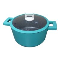 Olla Antiadherente de Roca Volcánica 4L - Diseño Moderno