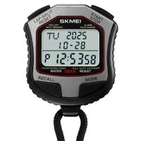Cronómetro Skmei Digital Timer 100 Memorias Rango 10 hrs Gris 2345