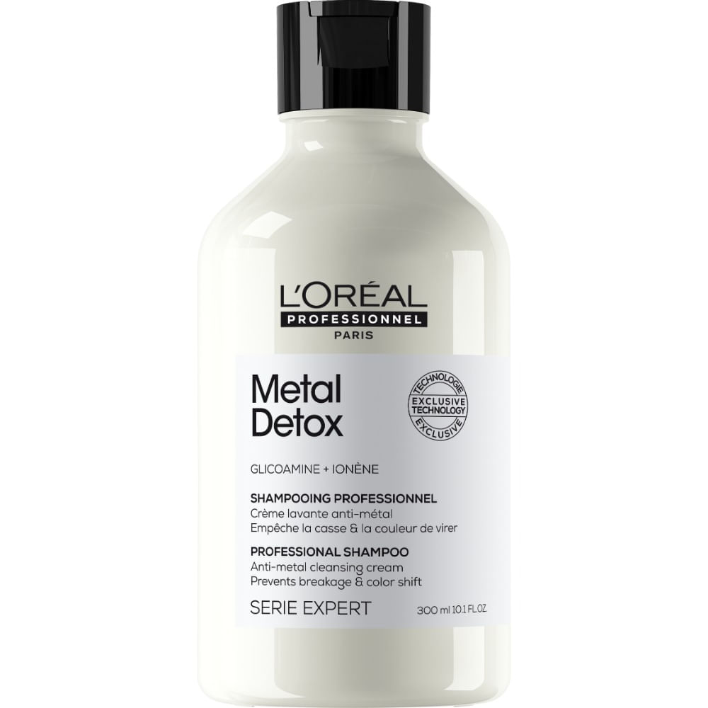 LOREAL PROFESSIONNEL Metal Detox Shampoo Antimetales Cabello Teñido 300 ml