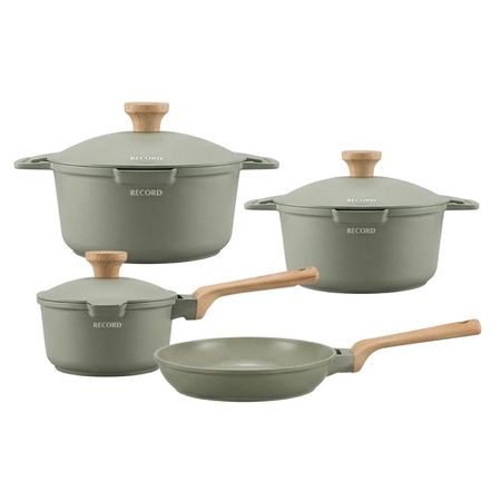 Juego de Ollas Record Ceramic Latte 7 piezas